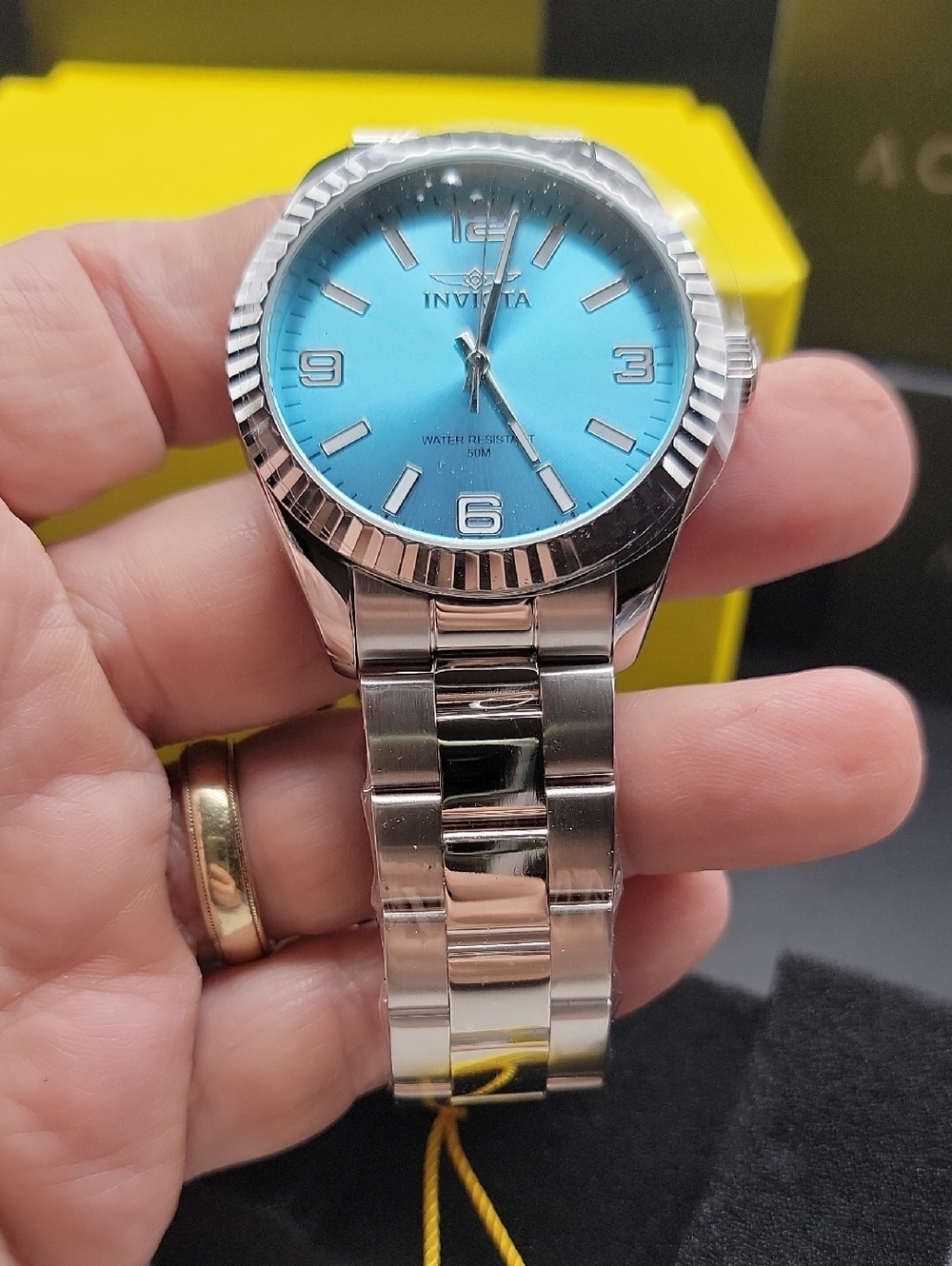 NEW Invicta Specialty Stratford Men's Watch - 43mm Light Blue Tiffany Dial 48904 - Picture 6 of 7